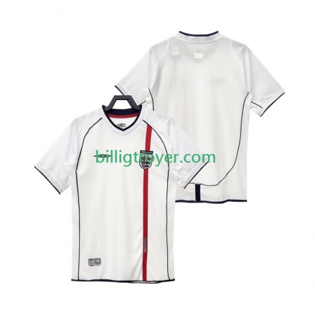Billige Fotballdrakter England Retro Hjemmedraktsett 2002 Kortermet